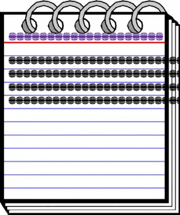 Vintage Elements_021 Regular animated font preview