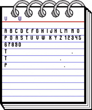 Vintage Warehouse Regular animated font preview