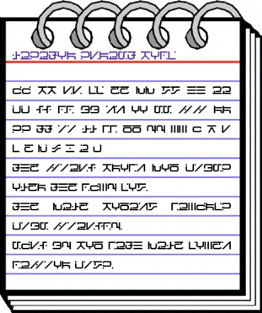 Visitor Script Bold animated font preview
