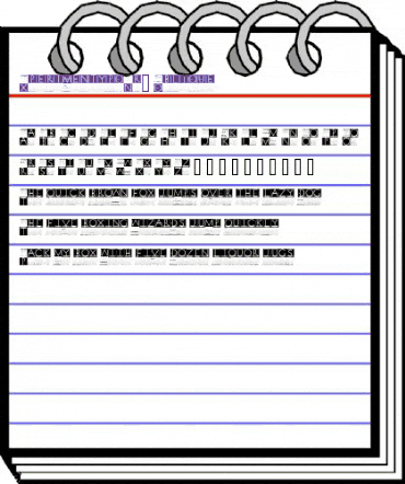 XperimentypoNr1 Oblique animated font preview